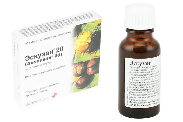 Как принимать Эскузан при простатите у мужчин, эффективность