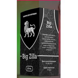 Как принимать капли для повышения потенции Big Zilla правильно
