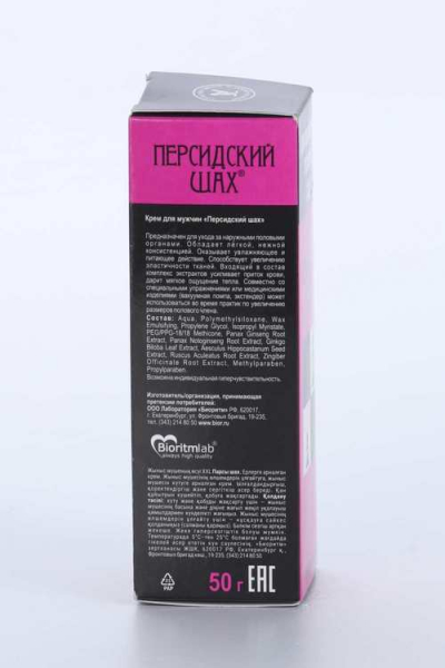 Персидский Шах: инструкция по применению крема для увеличения члена
