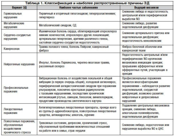 Ингибиторы фосфодиэстеразы 5 типа: препараты для мужчин
