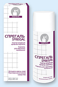 Спрегаль аэрозоль &mdash; инструкция по применению, цена, аналоги