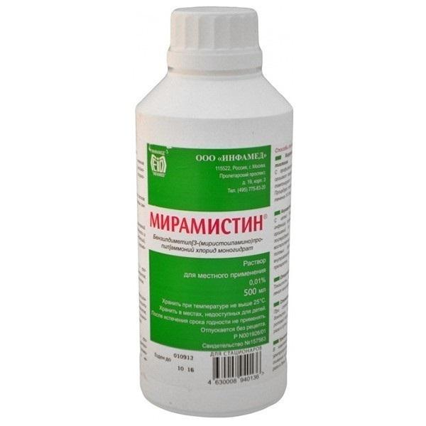 Инструкция по применению Мирамистина при простатите, эффективность