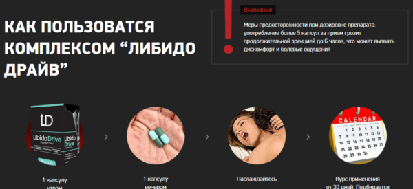 Либидо Драйв &mdash; развод или нет, применение для мужчин, эффективность
