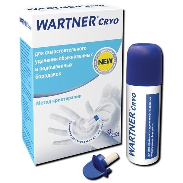 Вартнер Крио от бородавок: цена, отзывы, инструкция