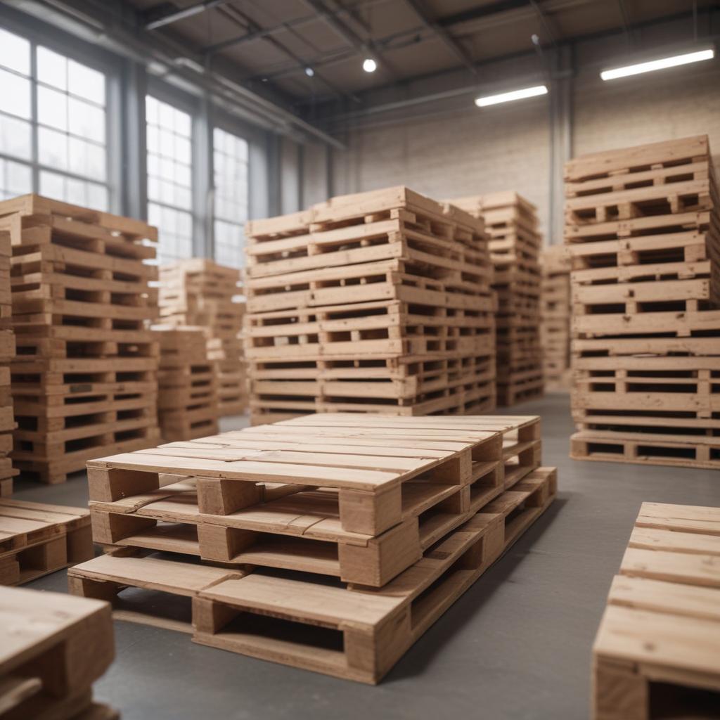 Производство новых деревянных поддонов и поддонов б/у: обзор отрасли