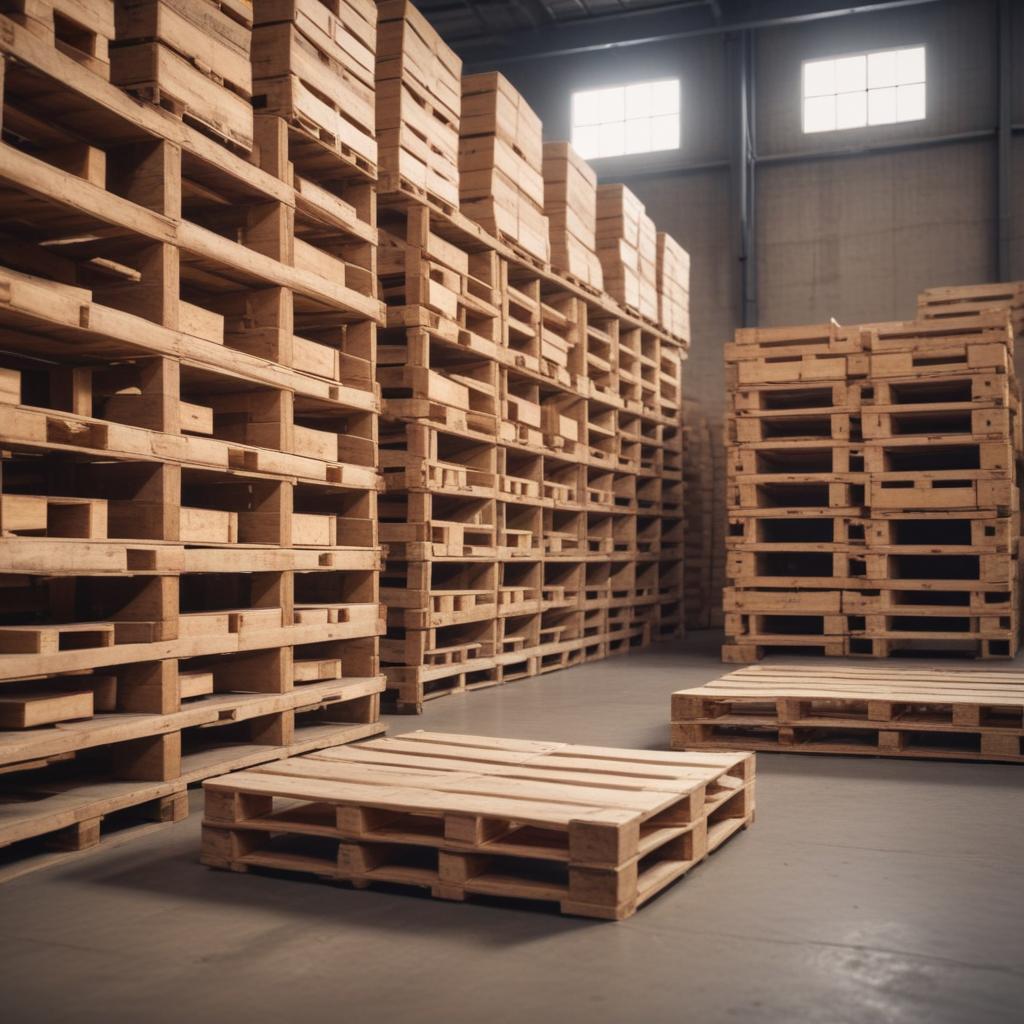 Новые деревянные поддоны и европаллеты: обзор видов деревянной тары