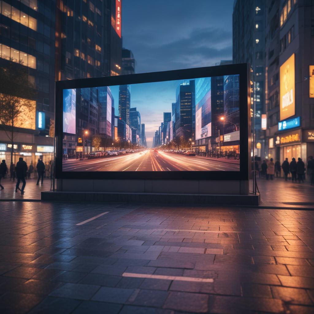 Уличные светодиодные экраны LED: характеристики и области применения