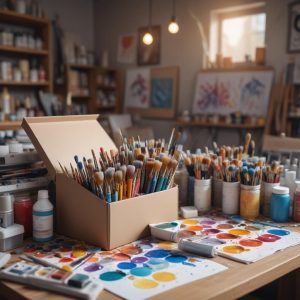 Художественные краски для рисования: ассортимент и условия доставки через интернет-магазин