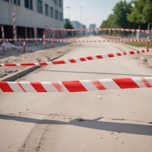 Лента сигнальная оградительная красно-белая: область применения и основные характеристики